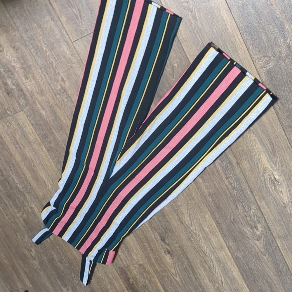 Super cute spaghetti strap striped romper jumpsuit Catherine Malandrino 2 EUC - Picture 2 of 5